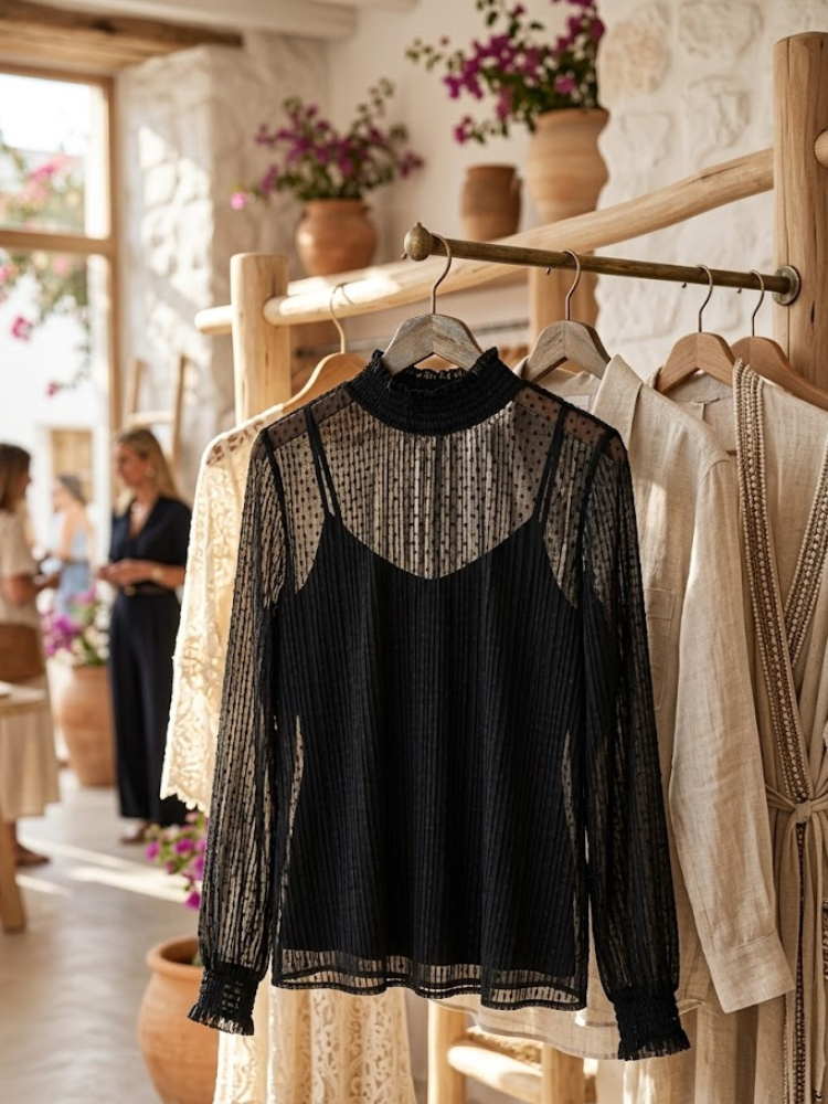 WOMEN'S BLOUSE SOHO New Collection IBIZA Summer – BYMANYC ® New York - BYMANYC ® New York  