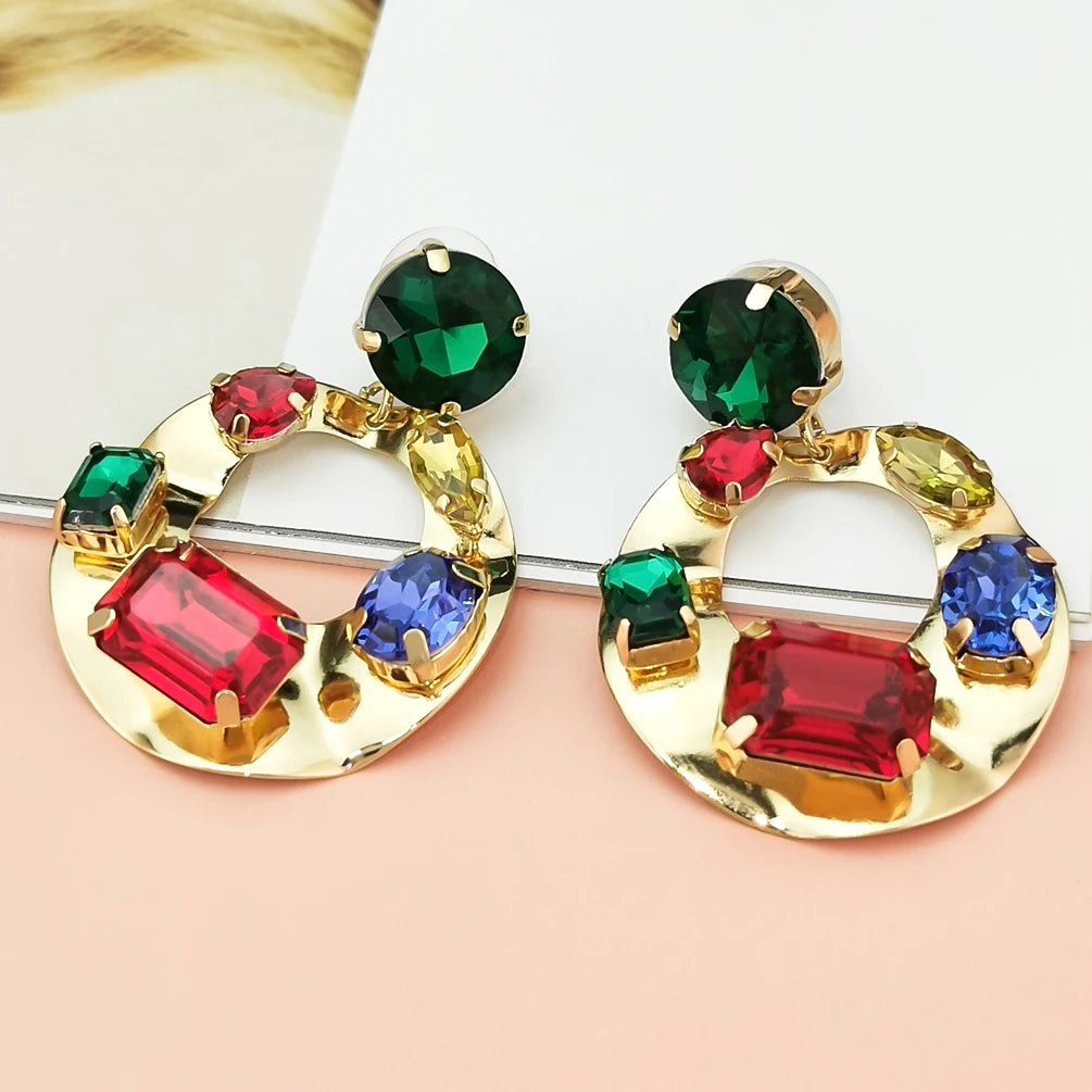 WOMEN'S EARRINGS Gold Color CARNEGIE - BYMANYC ® New York - BYMANYC ® New York  