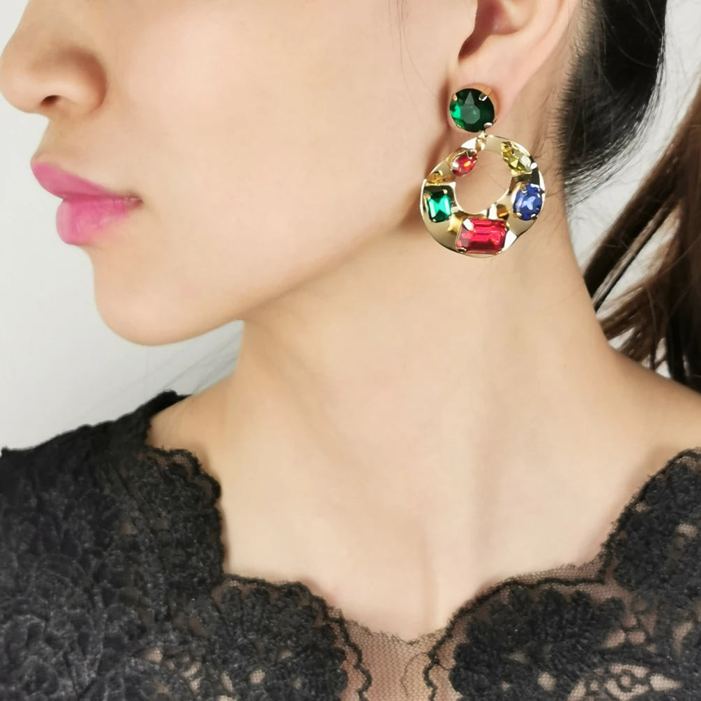  WOMEN'S EARRINGS Gold Color CARNEGIE - BYMANYC ® New York  NYC Wholesale Boutique Inventory - No MOQ & Ready to Ship