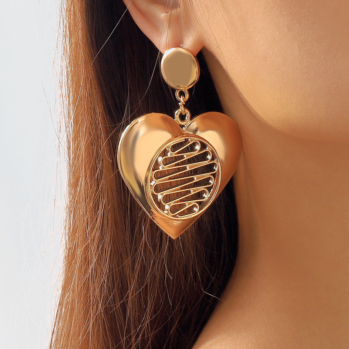  WOMEN'S EARRINGS Gold Color CHELSEA - BYMANYC ® New York  NYC Wholesale Boutique Inventory - No MOQ & Ready to Ship