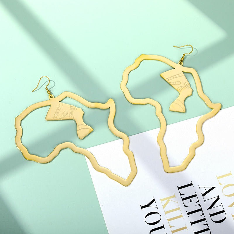  WOMEN'S EARRINGS Gold Color HARLEM - BYMANYC ® New York  NYC Wholesale Boutique Inventory - No MOQ & Ready to Ship