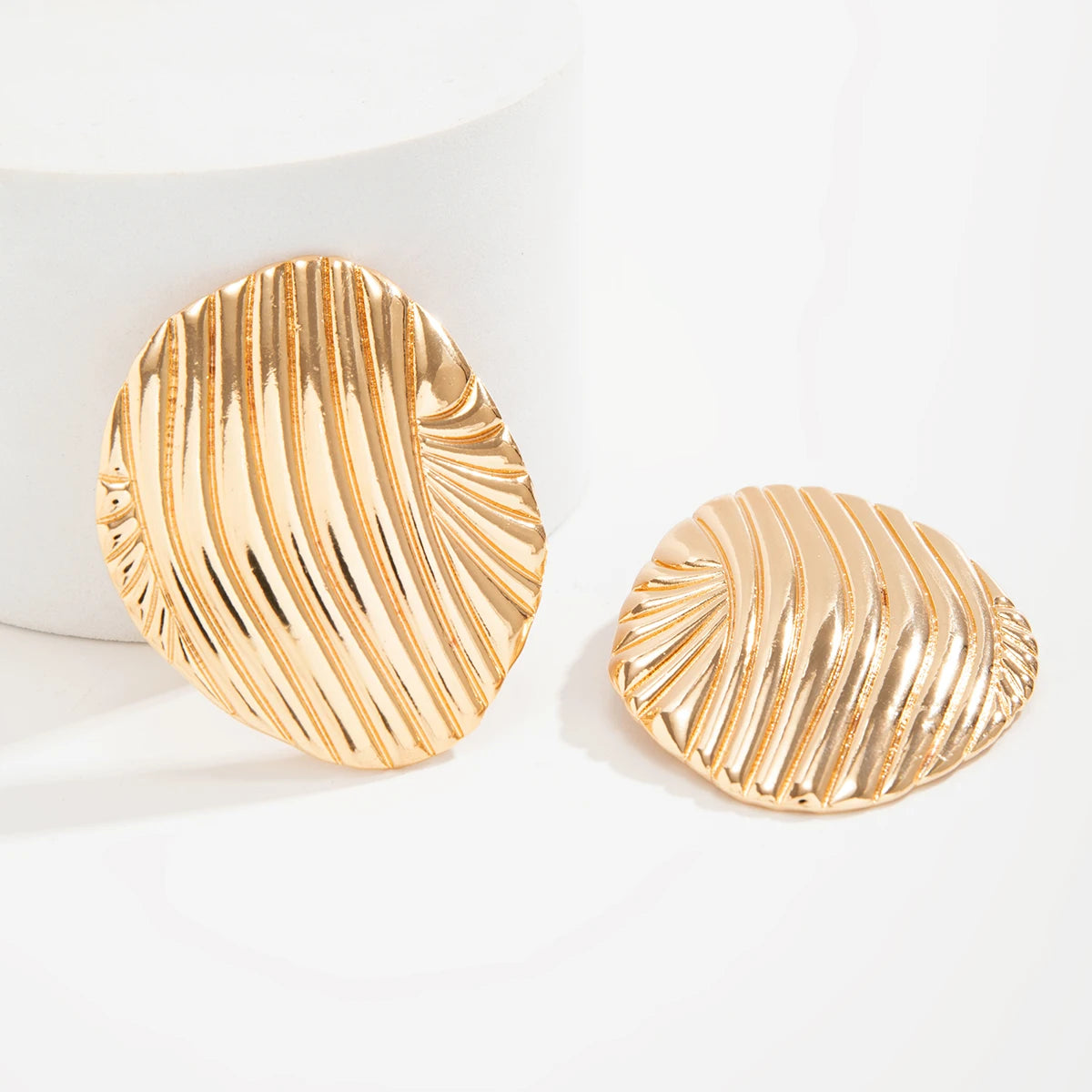  WOMEN'S EARRINGS Gold Color MADISON - BYMANYC ® New York  NYC Wholesale Boutique Inventory - No MOQ & Ready to Ship