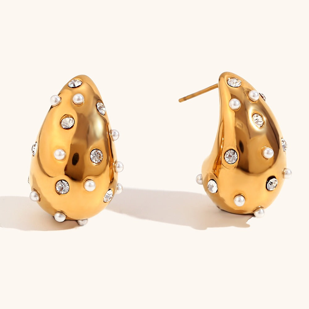 WOMEN'S EARRINGS Gold Color SOHO - BYMANYC ® New York  NYC Wholesale Boutique Inventory - No MOQ & Ready to Ship