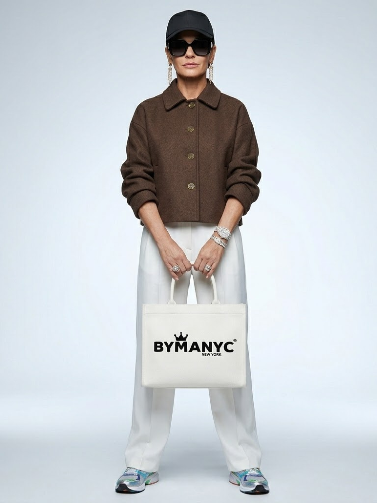  WOMEN'S JACKET Brown Wool MADISON - BYMANYC ® New York  NYC Wholesale Boutique Inventory - No MOQ & Ready to Ship