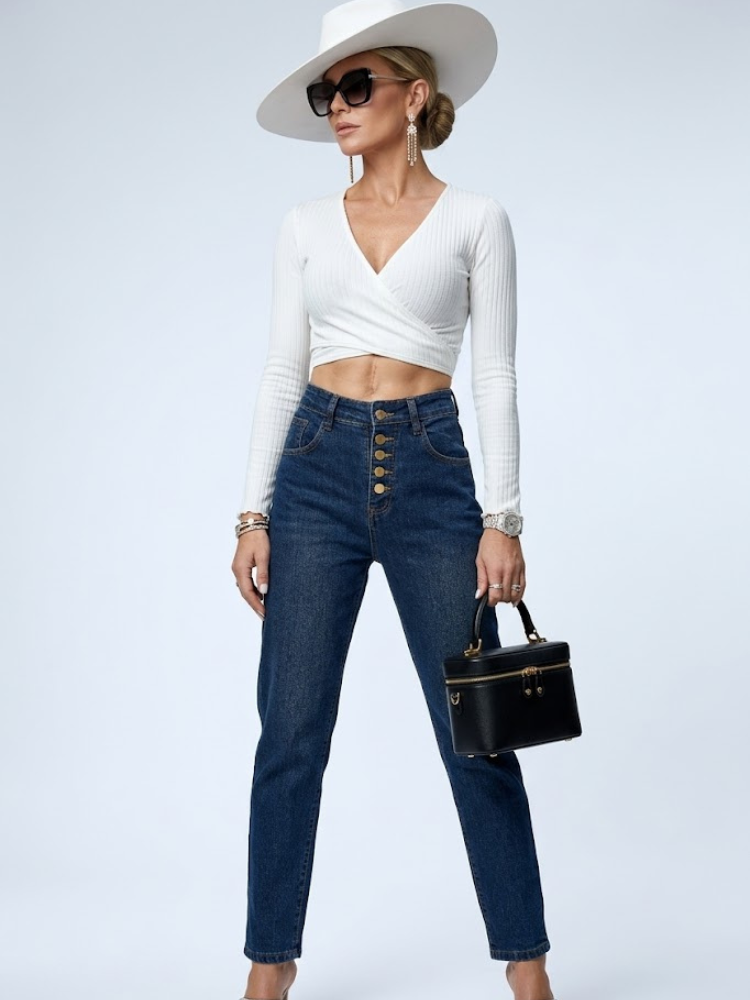  WOMEN'S JEANS FLATIRON New Collection CHIC - BYMANYC ® New York  NYC Wholesale Boutique Inventory - No MOQ & Ready to Ship