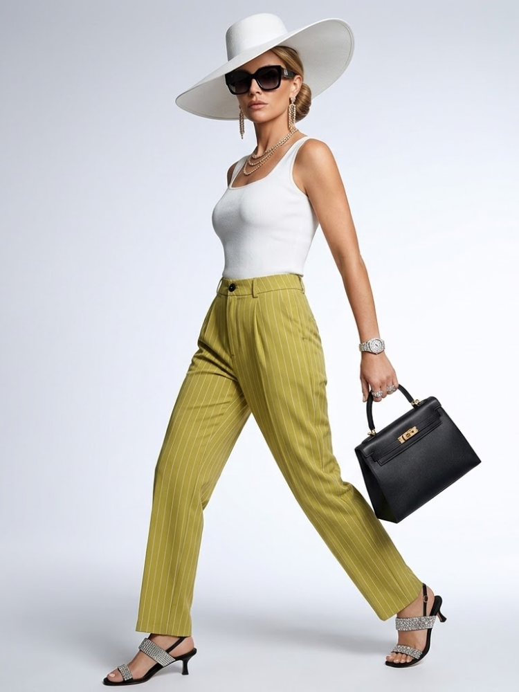 WOMEN'S PANTS GRAMERCY New Collection CHIC - BYMANYC ® New York - BYMANYC ® New York  