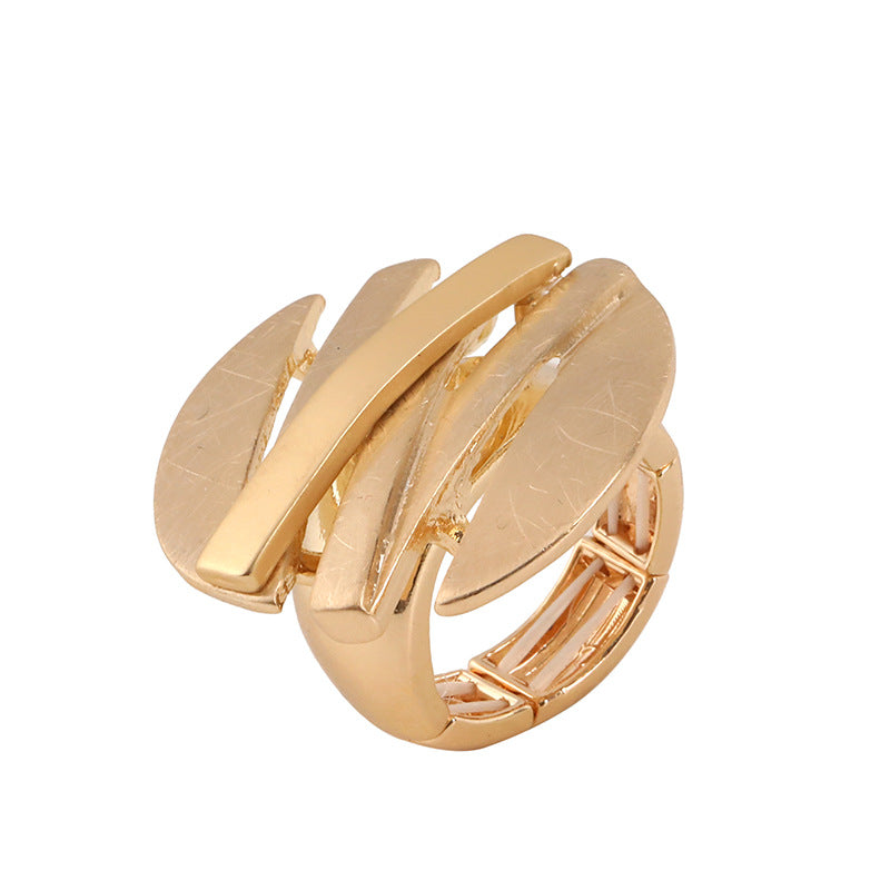  WOMEN'S RING Gold Color BROOKLYN - BYMANYC ® New York  NYC Wholesale Boutique Inventory - No MOQ & Ready to Ship