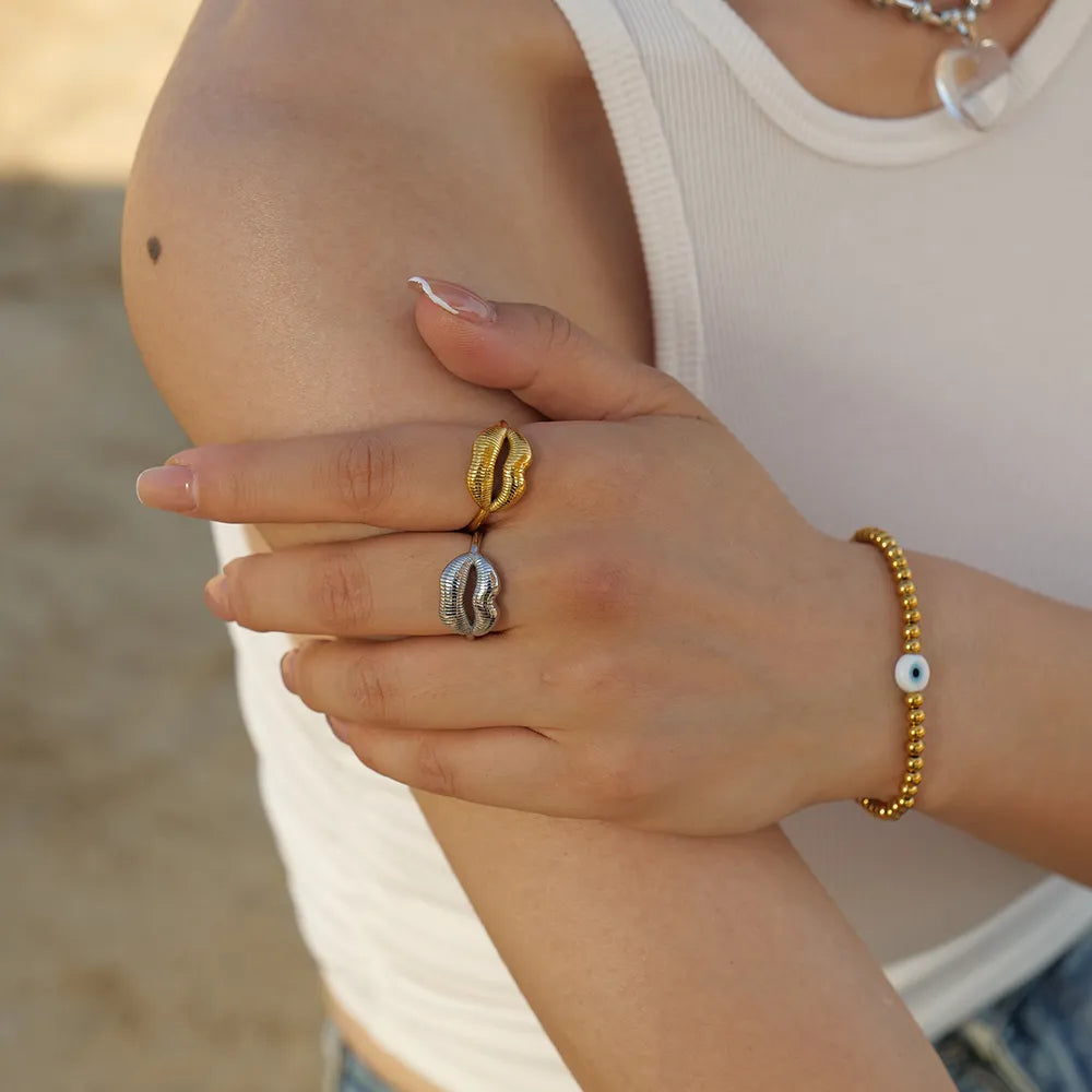  WOMEN'S RING Gold Color LEXINGTON - BYMANYC ® New York  NYC Wholesale Boutique Inventory - No MOQ & Ready to Ship