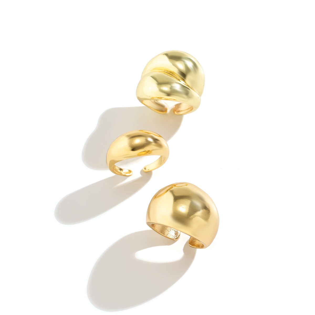  WOMEN'S RING • new collection NOLITA Gold Set BYMANYC ® New York  NYC Wholesale Boutique Inventory - No MOQ & Ready to Ship