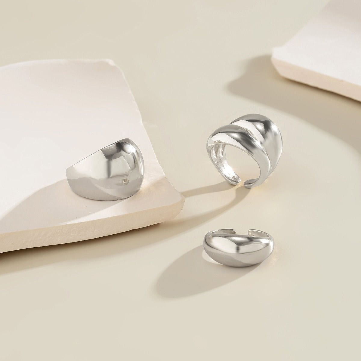  WOMEN'S RING • new collection NOLITA Gold Set BYMANYC ® New York  NYC Wholesale Boutique Inventory - No MOQ & Ready to Ship