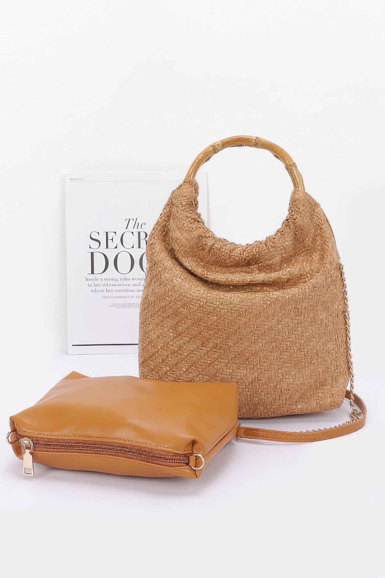  WOMEN'S STRAW BAG CHELSEA New Collection WALL STREET BYMANYC ® New York  NYC Wholesale Boutique Inventory - No MOQ & Ready to Ship