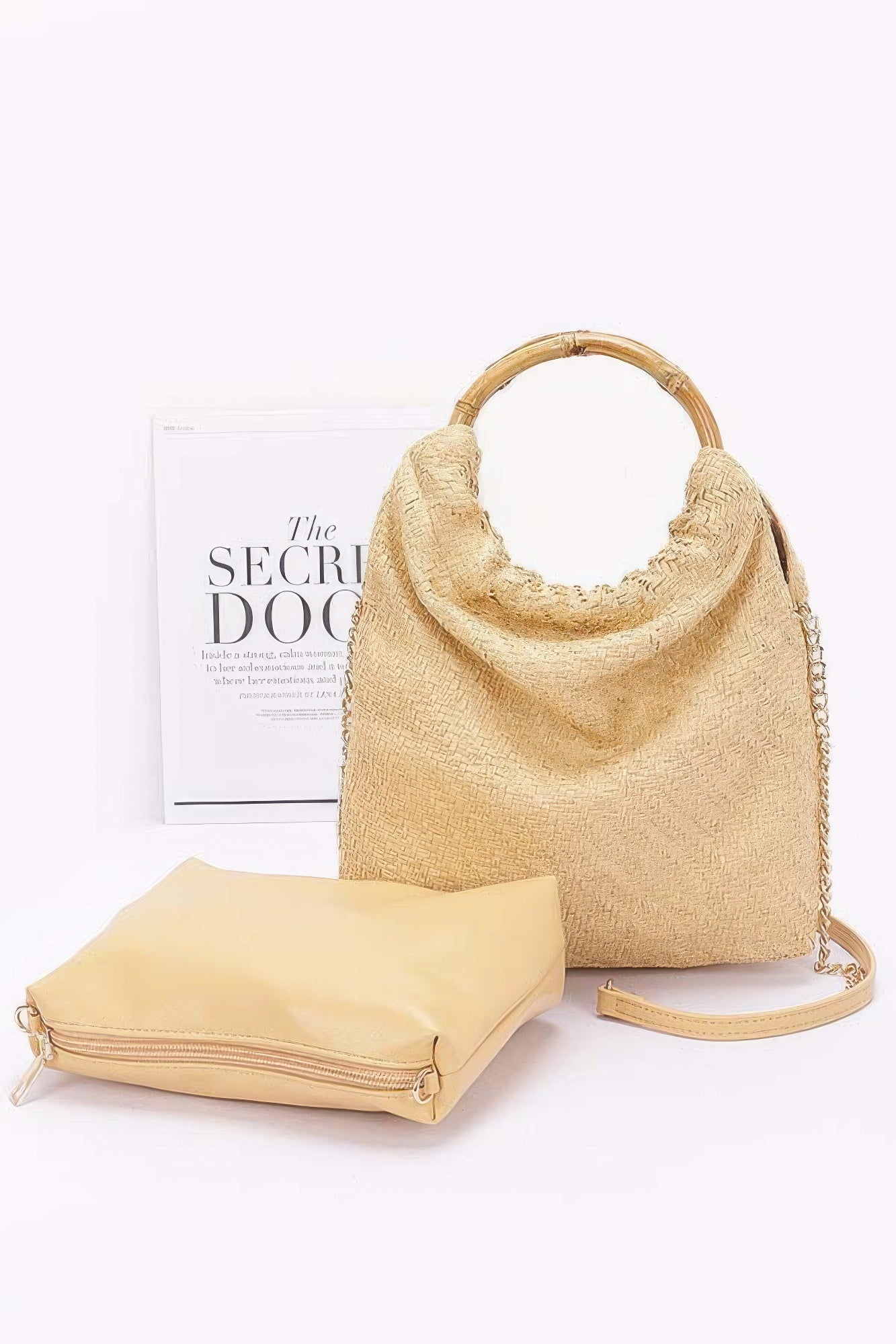 WOMEN'S STRAW BAG CHELSEA New Collection WALL STREET BYMANYC ® New York  NYC Wholesale Boutique Inventory - No MOQ & Ready to Ship