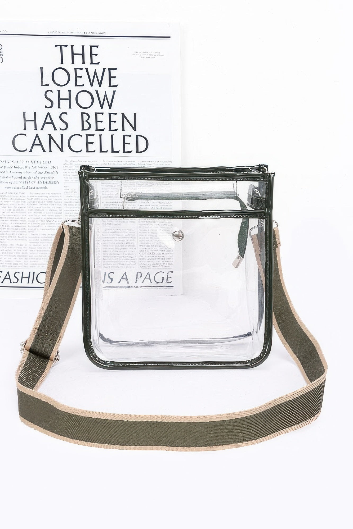  WOMEN'S TRANSPARENT BAG TRIBECA New Collection WALL STREET BYMANYC ® New York  NYC Wholesale Boutique Inventory - No MOQ & Ready to Ship