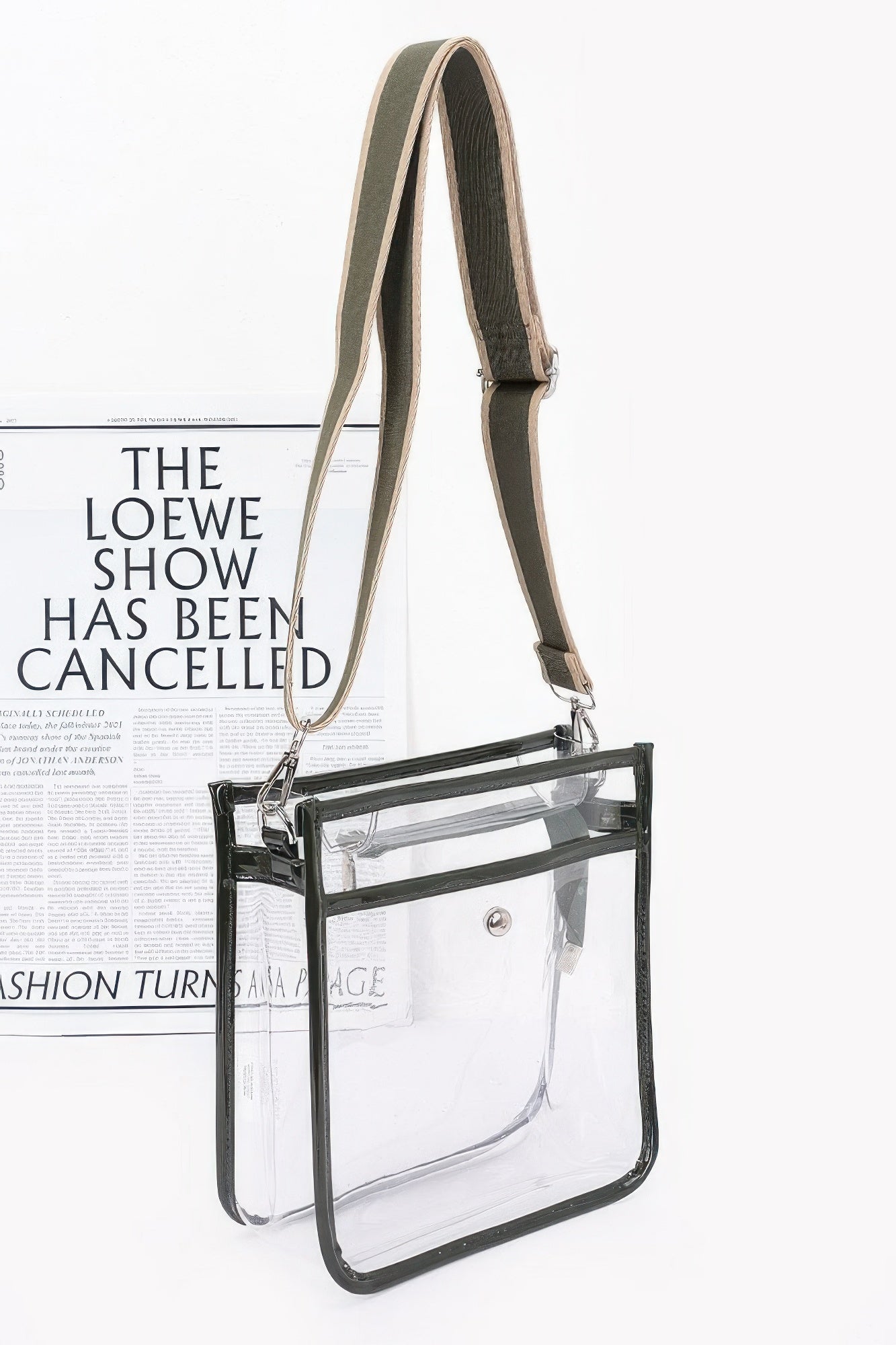  WOMEN'S TRANSPARENT BAG TRIBECA New Collection WALL STREET BYMANYC ® New York  NYC Wholesale Boutique Inventory - No MOQ & Ready to Ship