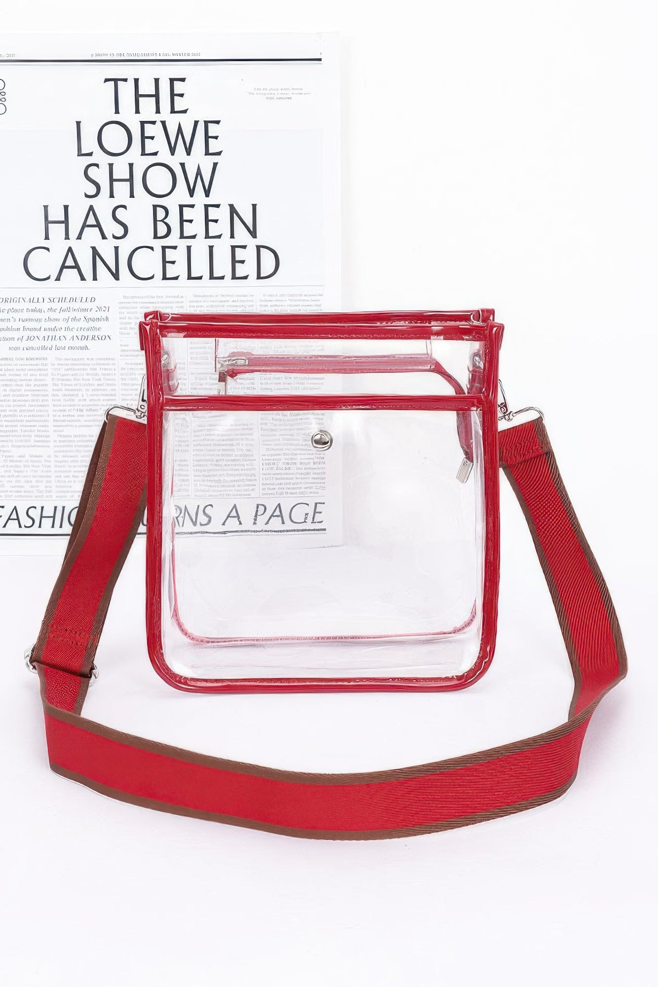  WOMEN'S TRANSPARENT BAG TRIBECA New Collection WALL STREET BYMANYC ® New York  NYC Wholesale Boutique Inventory - No MOQ & Ready to Ship