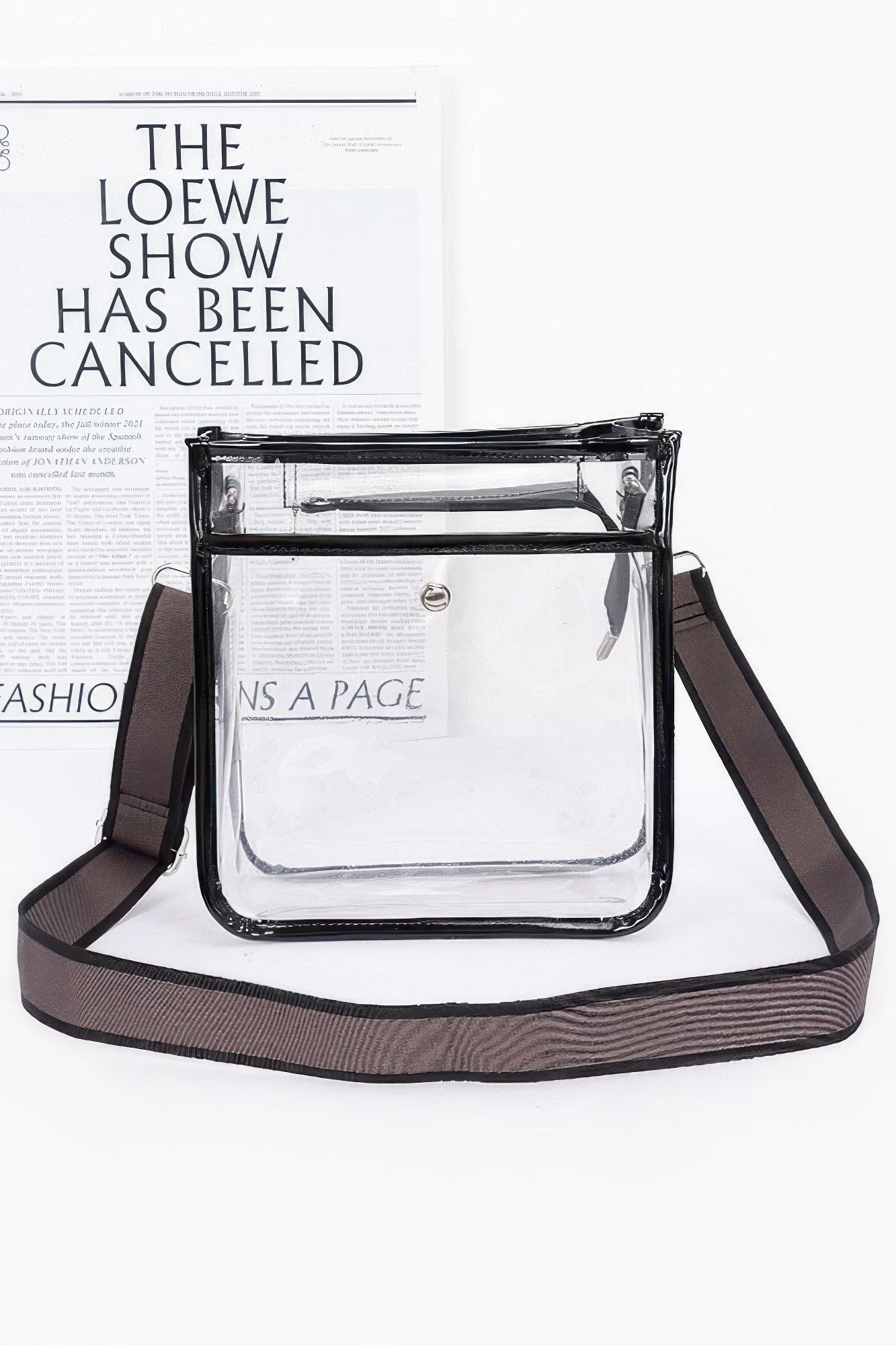  WOMEN'S TRANSPARENT BAG TRIBECA New Collection WALL STREET BYMANYC ® New York  NYC Wholesale Boutique Inventory - No MOQ & Ready to Ship