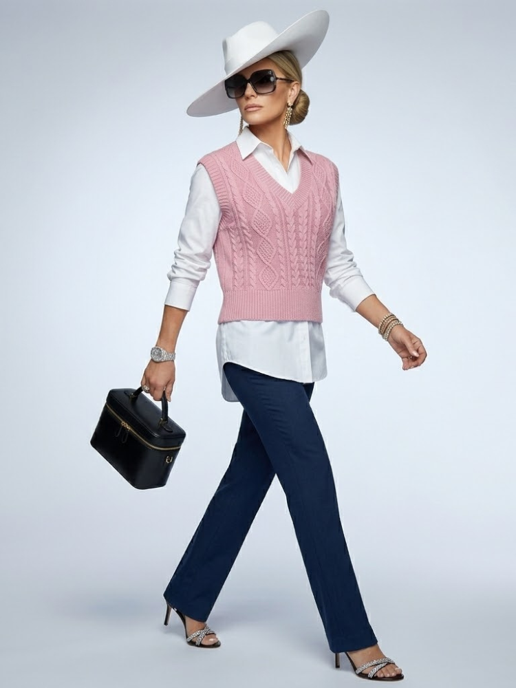  WOMEN'S VEST West Village New Collection CHIC - BYMANYC ® New York  NYC Wholesale Boutique Inventory - No MOQ & Ready to Ship