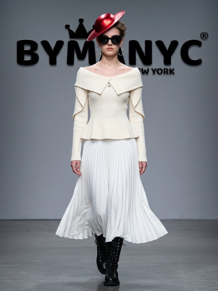 WOMEN'S SWEATERS Elegant Ecological Prêt-à-Porter New Collection HUDSON YARDS BYMANYC ® New York