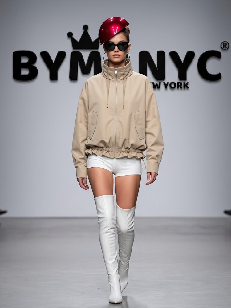 WOMEN'S JACKET NYC Eco-Friendly FASHION GREENWICH VILLAGE BYMANYC ® New York