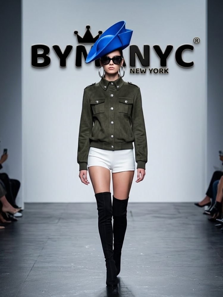 WOMEN'S JACKET NYC Eco-Friendly FASHION WILLIAMSBURG BYMANYC ® New York