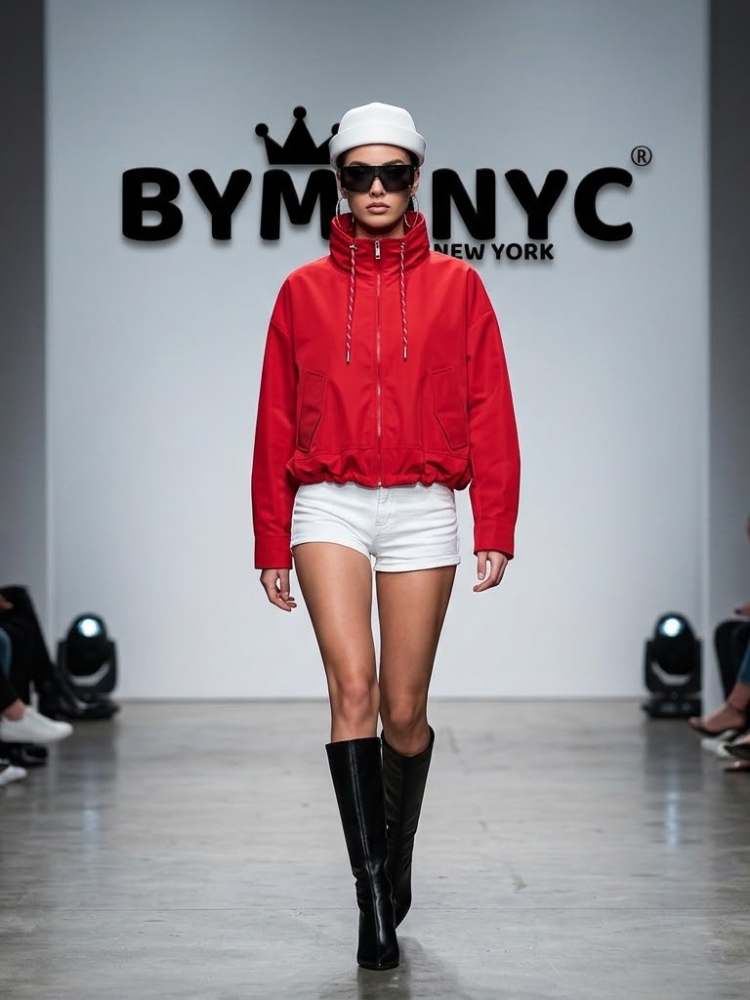 WOMEN'S JACKET NYC Eco-Friendly FASHION GREENWICH VILLAGE BYMANYC ® New York