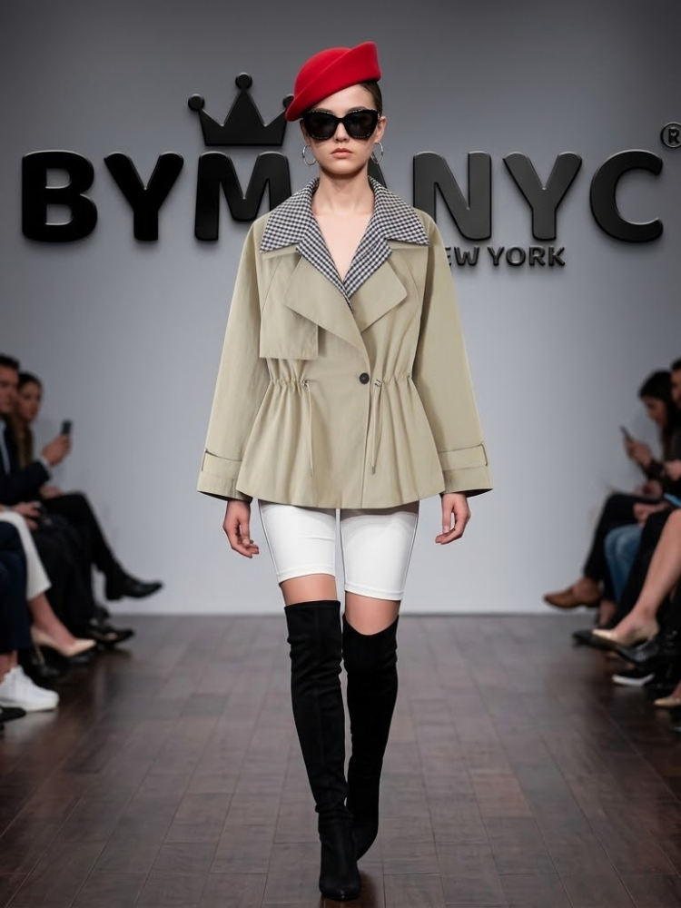 WOMEN'S JACKET NYC Eco-Friendly FASHION UNION SQUARE BYMANYC ® New York