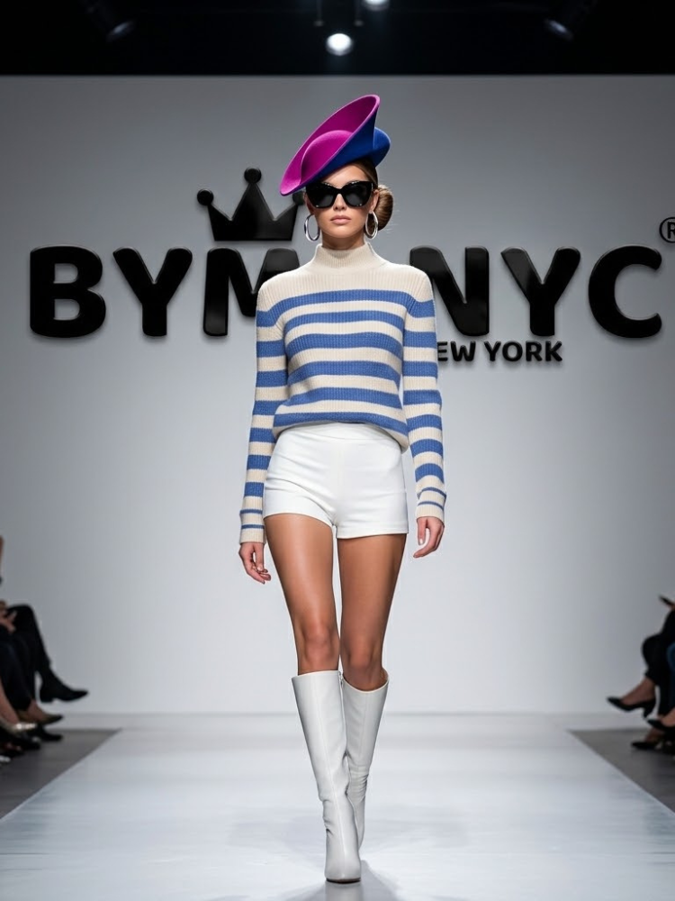 WOMEN'S KNITWEAR SWEATER NYC Eco-Friendly FASHION DUMBO BYMANYC ® New York