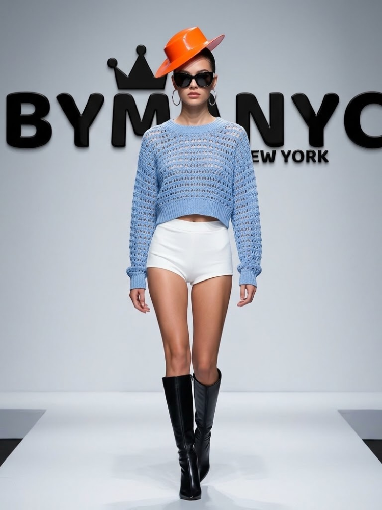 WOMEN'S KNITWEAR SWEATER NYC Eco-Friendly FASHION GRAMERCY BYMANYC ® New York