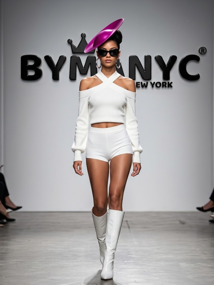 WOMEN'S KNITWEAR SWEATER NYC Eco-Friendly FASHION BLEECKER ST BYMANYC ® New York