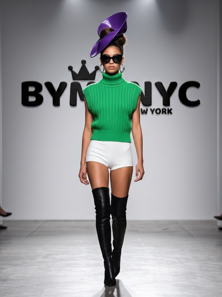 WOMEN'S KNITWEAR SWEATER NYC Eco-Friendly FASHION MEATPACKING BYMANYC ® New York