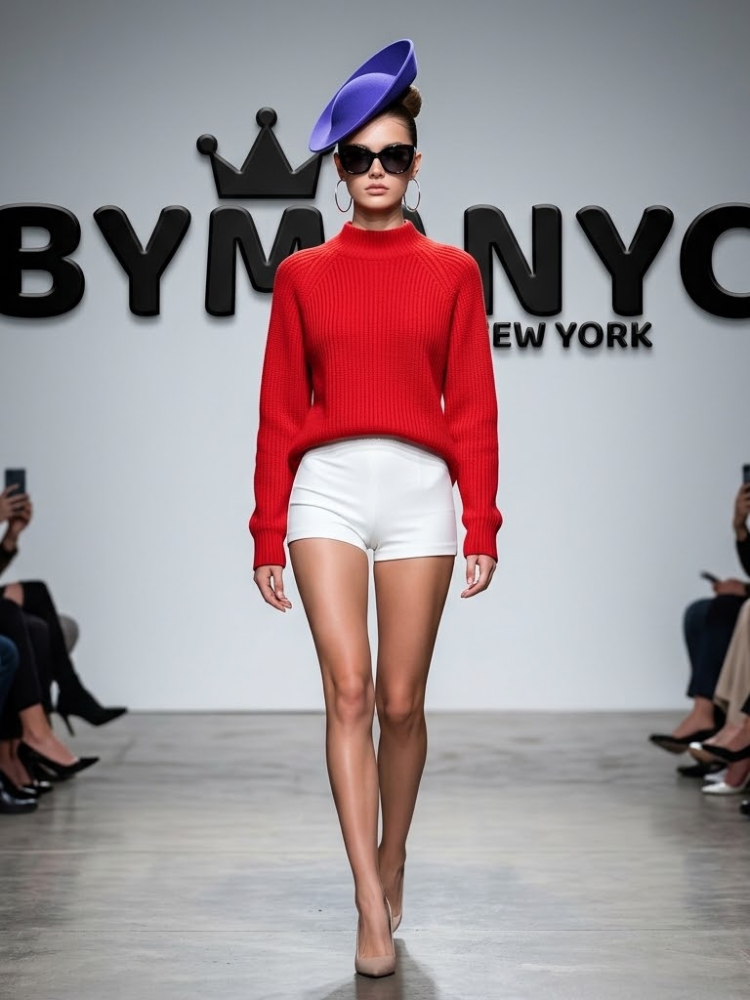 WOMEN'S KNITWEAR SWEATER NYC Eco-Friendly FASHION UPPER EAST SIDE BYMANYC ® New York