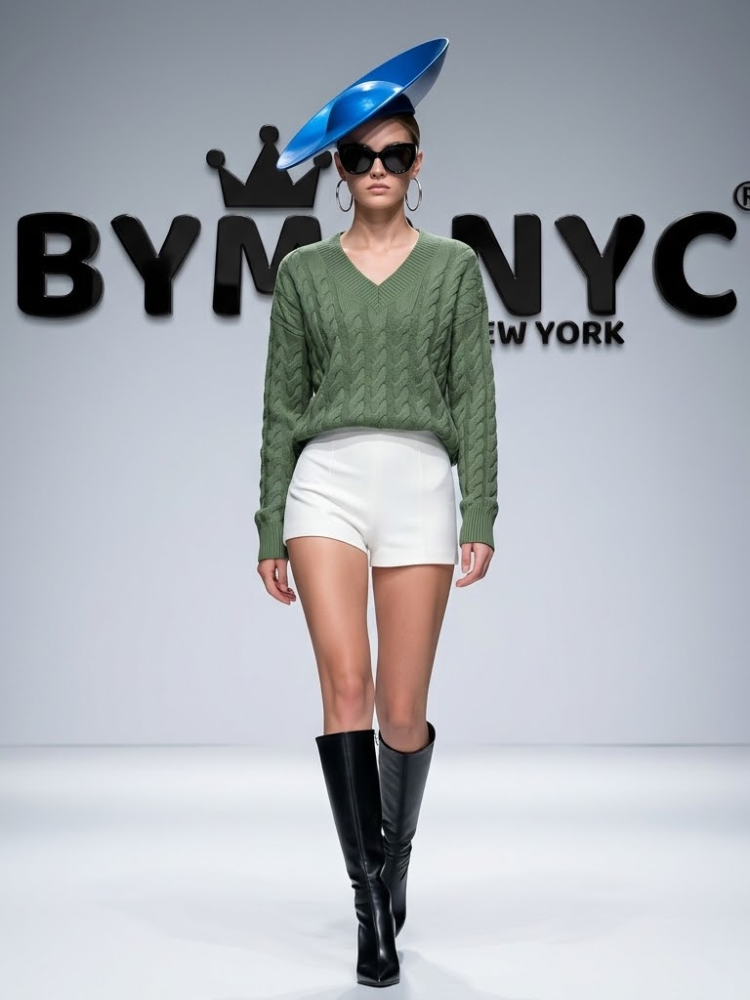 WOMEN'S KNITWEAR SWEATER NYC Eco-Friendly FASHION UPPER WEST SIDE BYMANYC ® New York