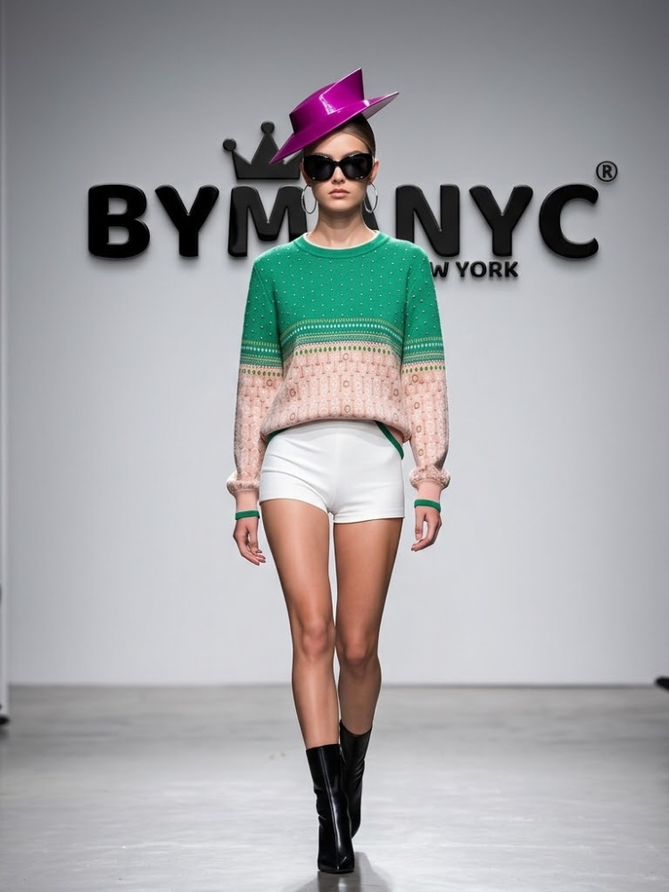 WOMEN'S KNITWEAR SWEATER NYC Eco-Friendly FASHION GREENWICH VILLAGE BYMANYC ® New York
