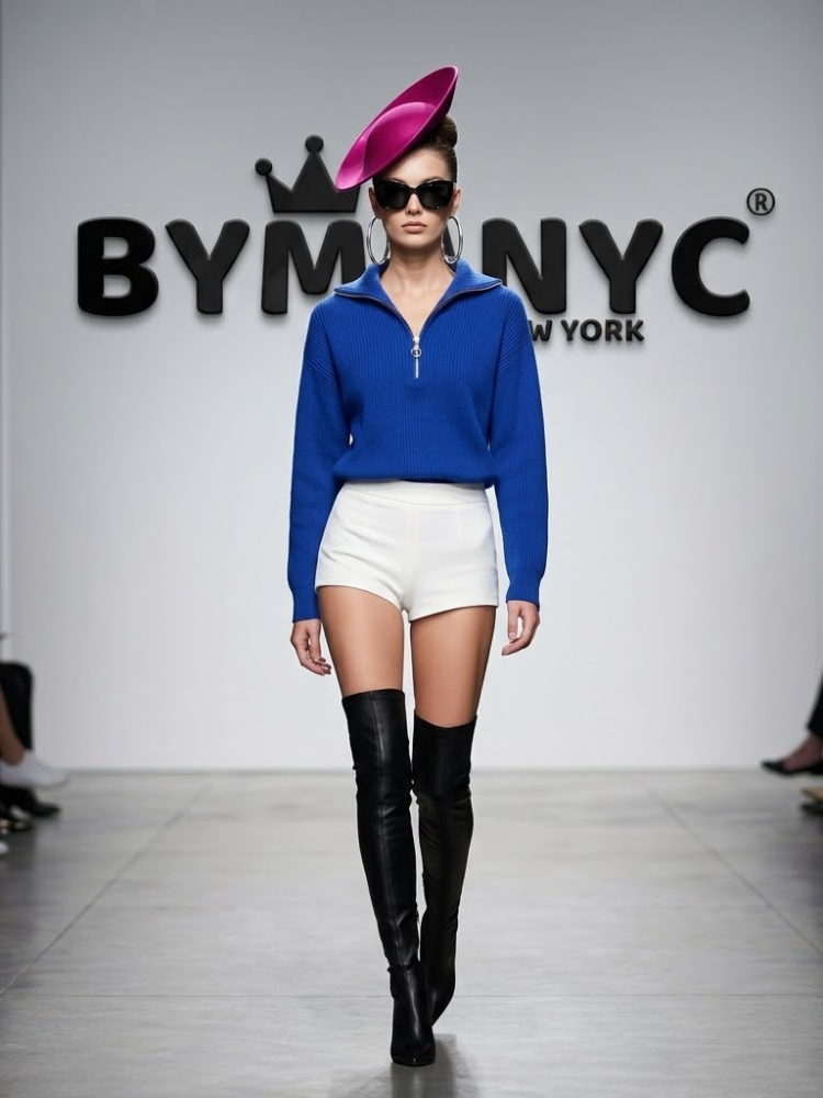 WOMEN'S KNITWEAR SWEATER NYC Eco-Friendly FASHION BOWERY BYMANYC ® New York