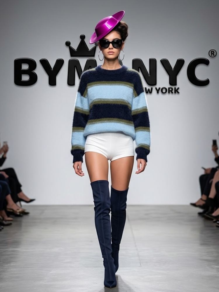 WOMEN'S KNITWEAR SWEATER NYC Eco-Friendly FASHION TRIBECA BYMANYC ® New York