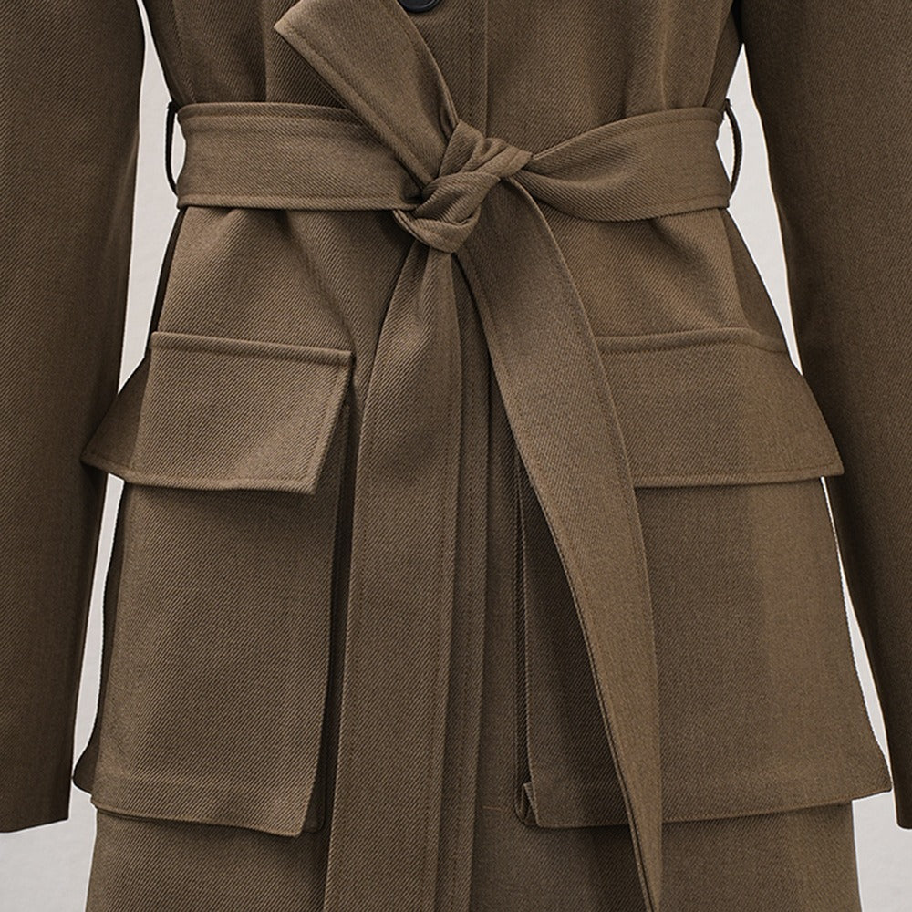 Waist-Cinching Jacket, Financial District | Women - BYMANYC ® New York - BYMANYC ® New York  