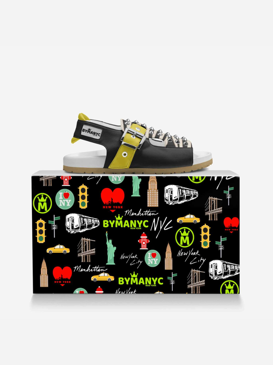 Wall Street Power Sandals | BYMANYC ® New York Eco Luxury - BYMANYC ® New York  