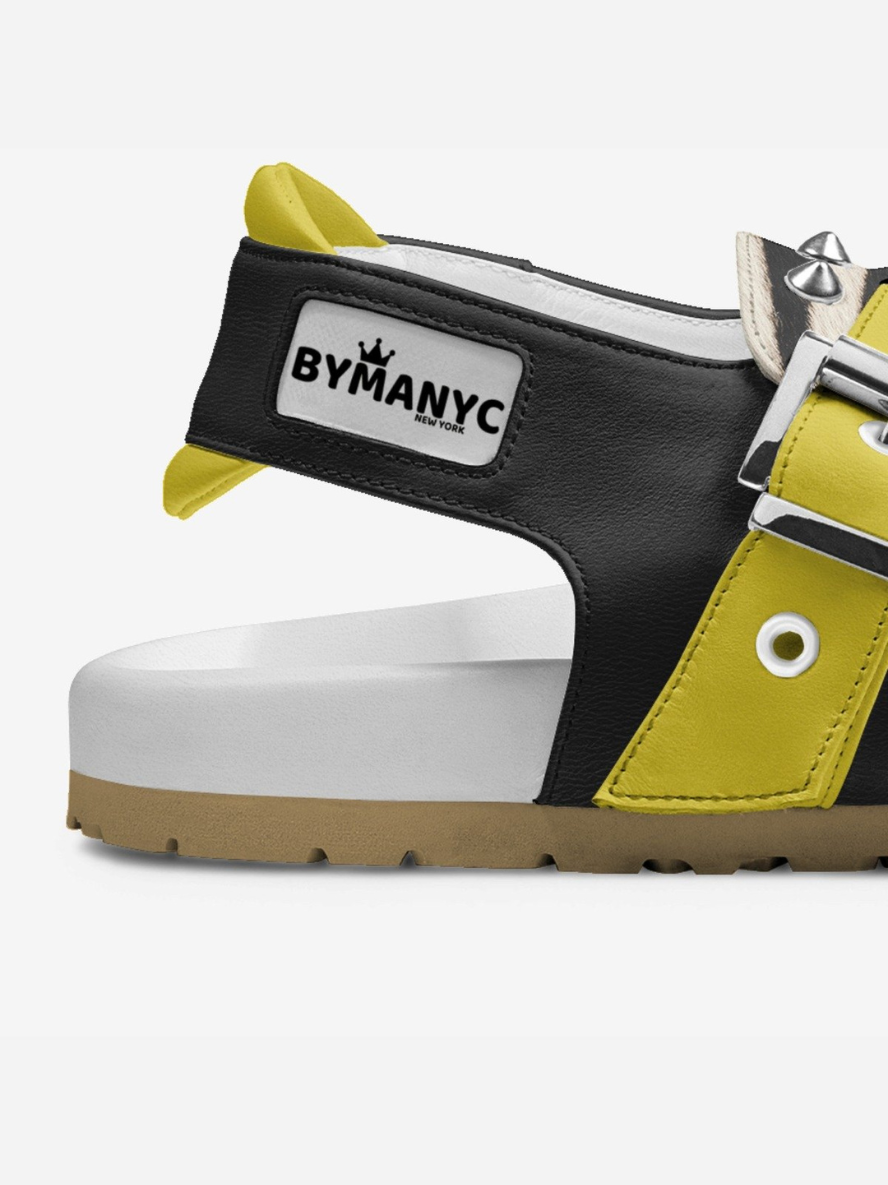  Wall Street Power Sandals | BYMANYC ® New York Eco Luxury  NYC Wholesale Boutique Inventory - No MOQ & Ready to Ship