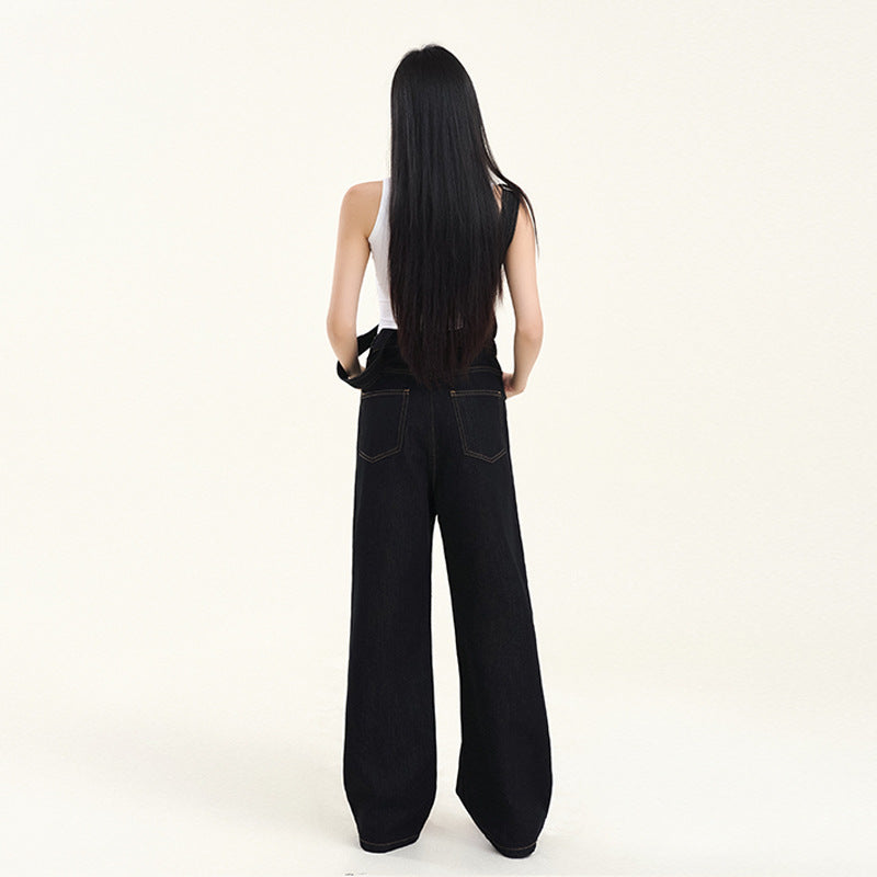 Washed Wide-Leg Jeans, Chelsea | Women - BYMANYC ® New York - BYMANYC ® New York  