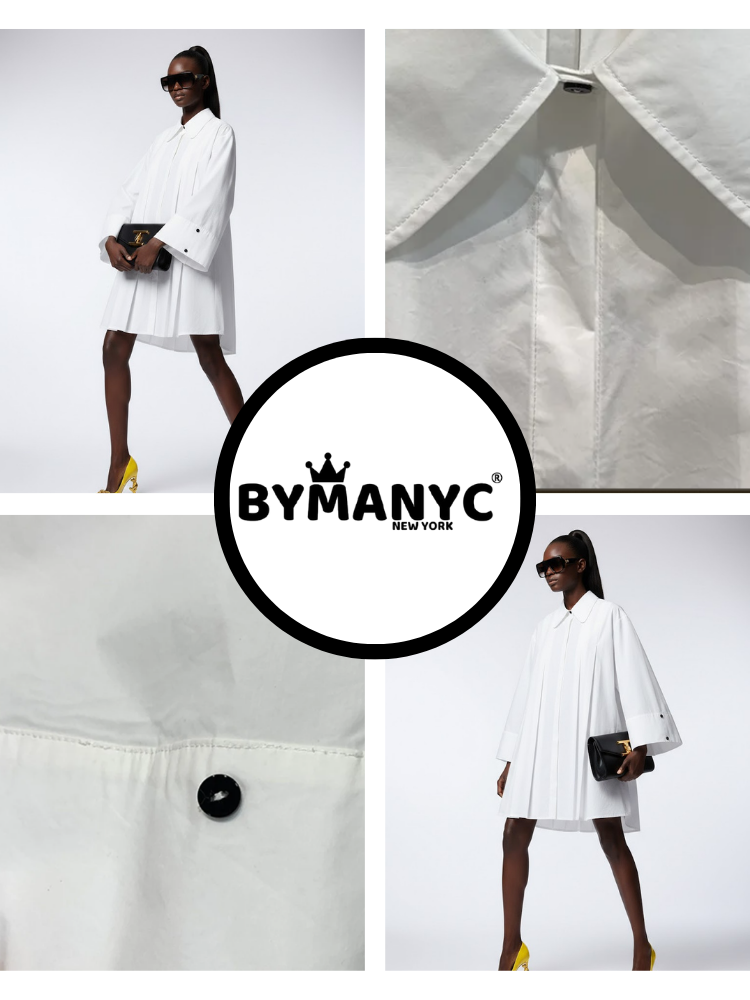  White Summer Dress New Collection Prêt-à-Porter BYMANYC New York  NYC Wholesale Boutique Inventory - No MOQ & Ready to Ship