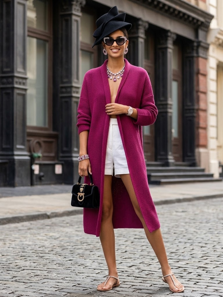  Woman's Cardigan ASTOR PLACE New Collection FASHION CHIC - BYMANYC ® New York  NYC Wholesale Boutique Inventory - No MOQ & Ready to Ship