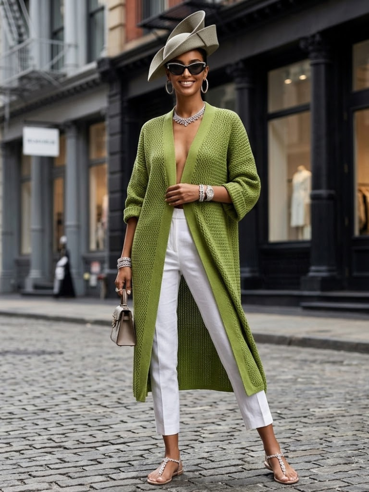  Woman's Cardigan BROOKLYN New Collection FASHION CHIC - BYMANYC ® New York  NYC Wholesale Boutique Inventory - No MOQ & Ready to Ship