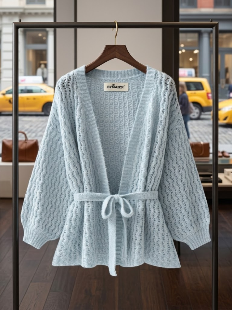  Woman's Cardigan GRAMERCY New Collection FASHION CHIC - BYMANYC ® New York  NYC Wholesale Boutique Inventory - No MOQ & Ready to Ship