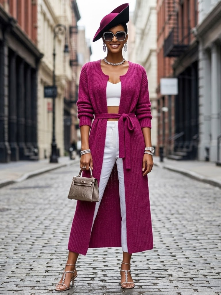  Woman's Cardigan PARK AVENUE New Collection FASHION CHIC - BYMANYC ® New York  NYC Wholesale Boutique Inventory - No MOQ & Ready to Ship