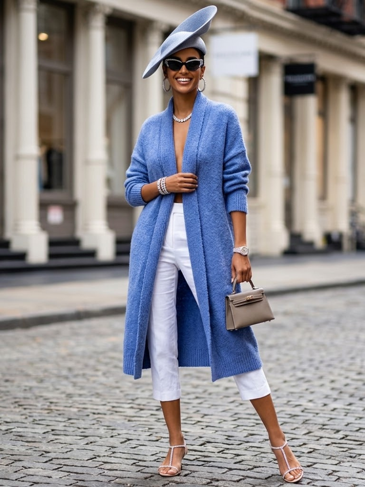  Woman's Cardigan STUYVESANT New Collection FASHION CHIC - BYMANYC ® New York  NYC Wholesale Boutique Inventory - No MOQ & Ready to Ship