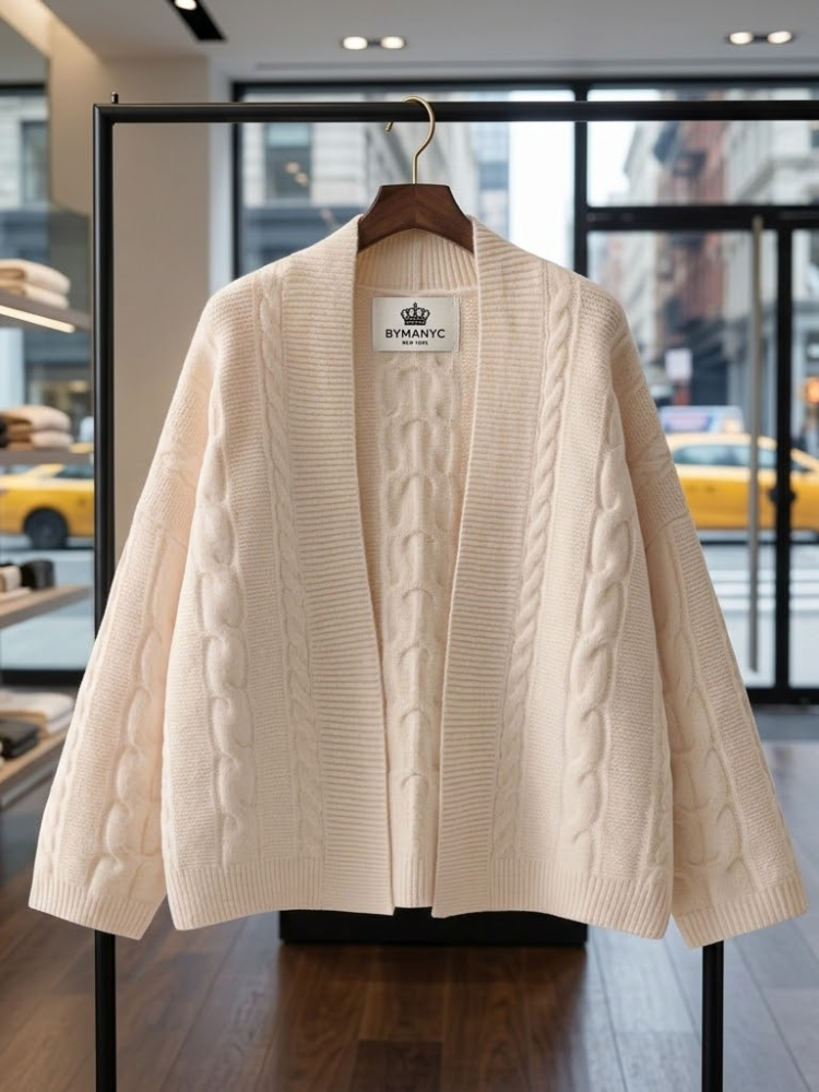  Woman's Cardigan WEST VILLAGE New Collection FASHION CHIC - BYMANYC ® New York  NYC Wholesale Boutique Inventory - No MOQ & Ready to Ship