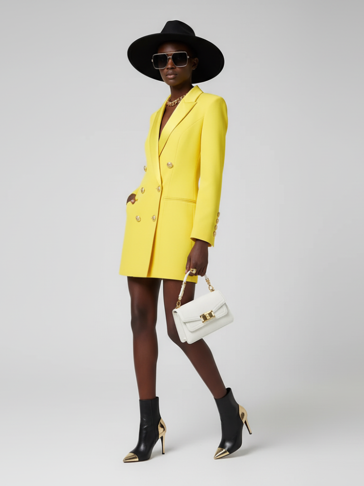 Women's Blazer Dress TRIBECA COUTURE BYMANYC ® New York  NYC Wholesale Boutique Inventory - No MOQ & Ready to Ship