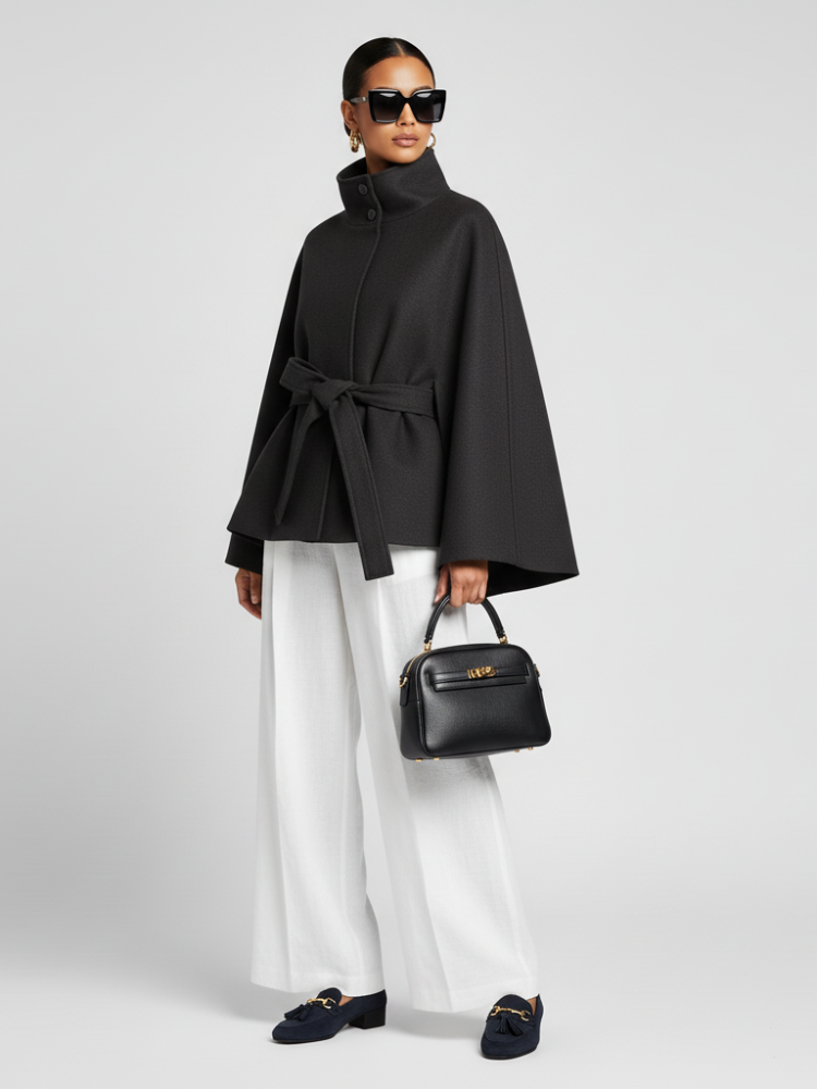 Women's Cape Jacket GRAMERCY PARK ECO FASHION BYMANYC ® New York - BYMANYC ® New York  