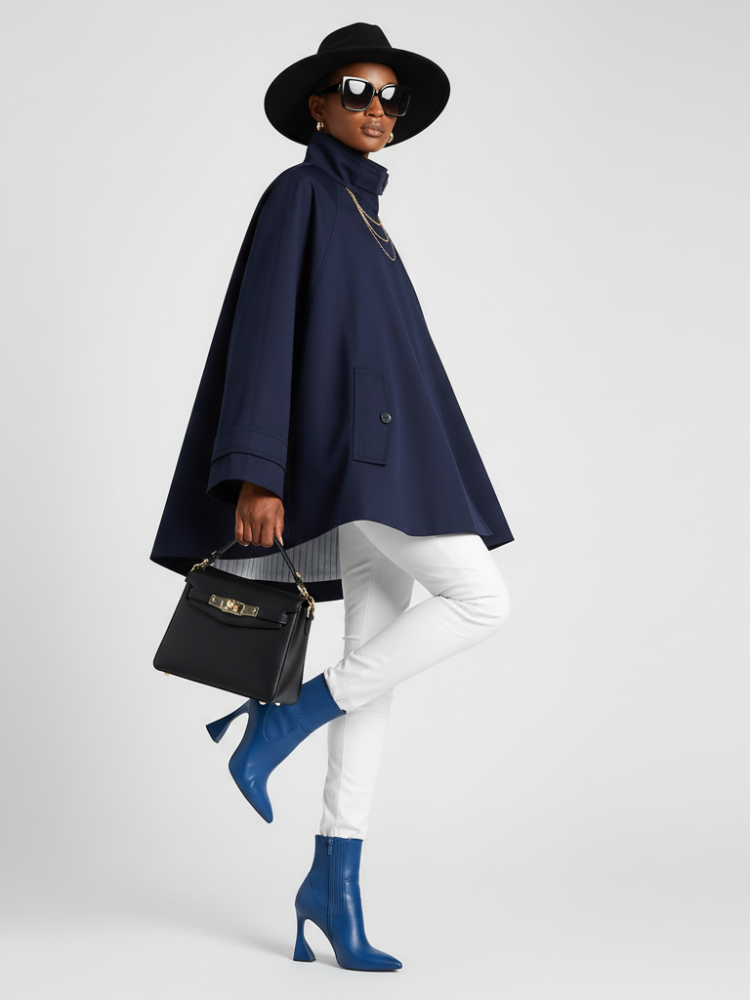 Women's Cape Jacket TRIBECA ECO FASHION BYMANYC ® New York - BYMANYC ® New York  