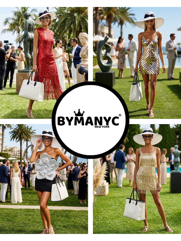  Women's Dress Elegant Strapless Flower TRIBECA New Collection THE HAMPTONS BYMANYC ® New York  NYC Wholesale Boutique Inventory - No MOQ & Ready to Ship